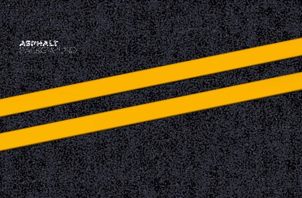 沥青路面纹理背景 黑色跑道表面 路面背景或覆盖物 街道路面 公路材料矢量墙纸 有沥青纹理的车道背景 — 图库矢量图片