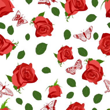 Kusursuz çiçek deseni