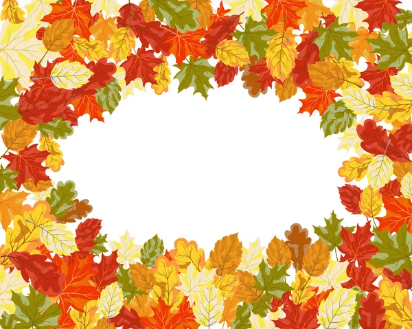 Autumn maples — Stock Vector