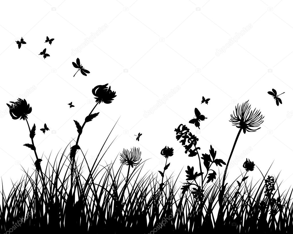 Meadow silhouettes