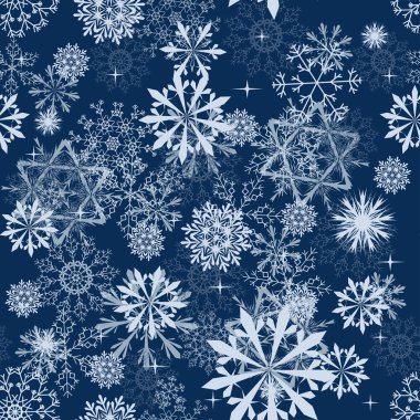 kesintisiz kar taneleri arka plan