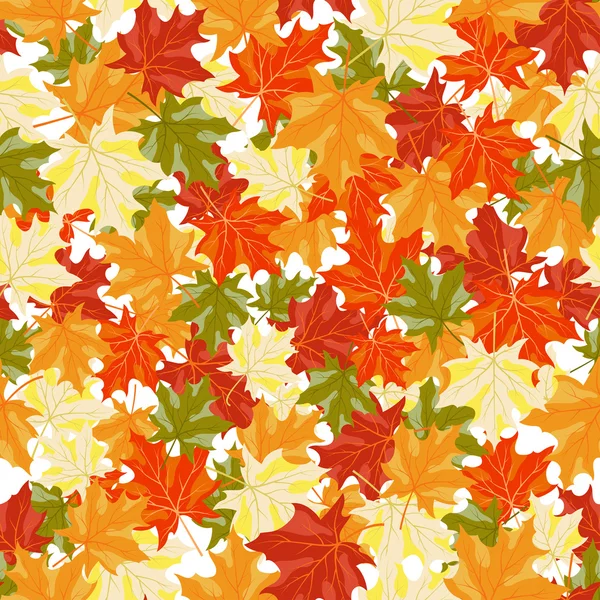 Varrat nélküli Maples levelek — Stock Vector