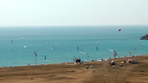 Prassonissi пляж — стокове відео