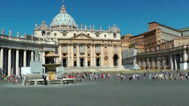 Saint peter katedral — Stockvideo