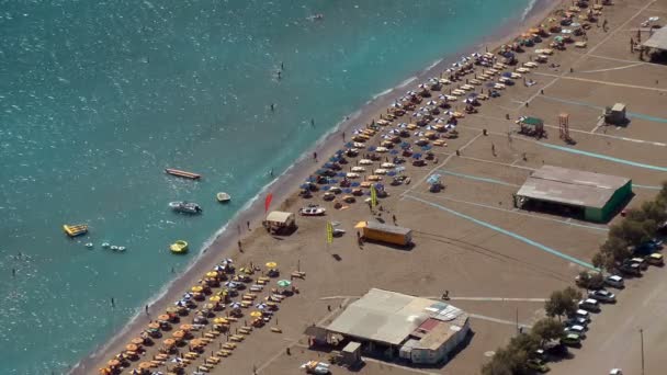 Spiaggia di Tsampika — Video Stock