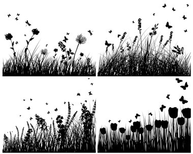 çayır silhouettes