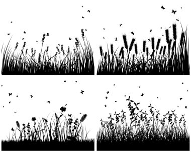 çayır silhouettes