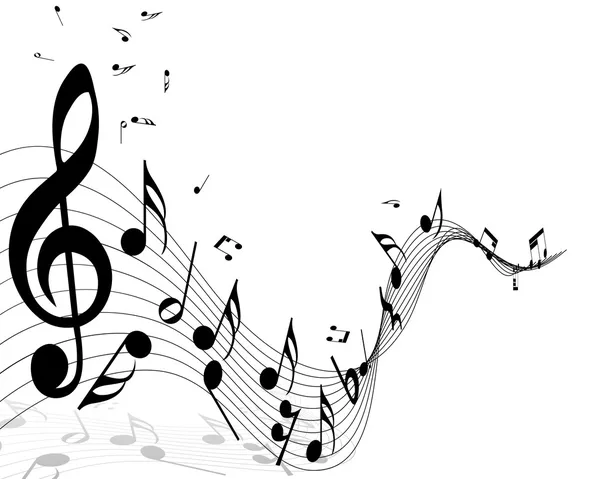 Musical — Vector de stock