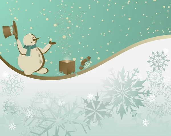 Rétro de Noël — Image vectorielle