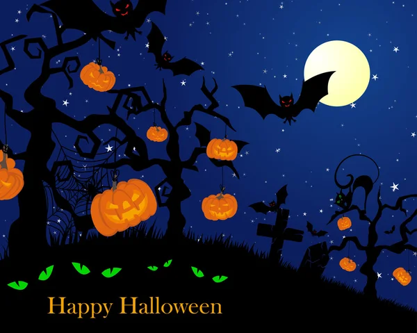 Buon Halloween. — Vettoriale Stock