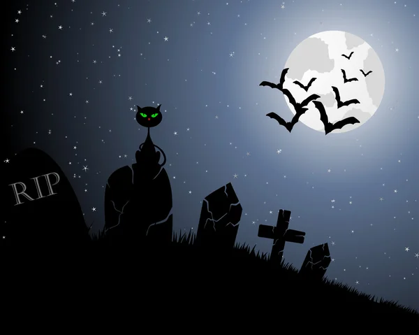 Feliz Halloween. — Vector de stock