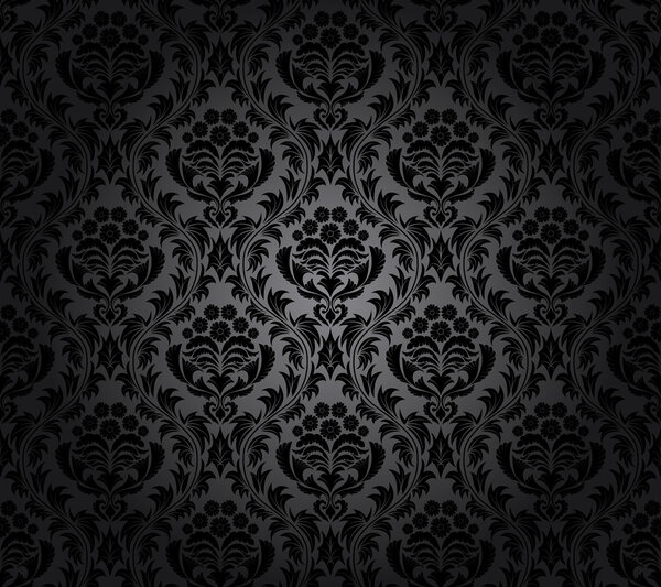 Damask seamless pattern