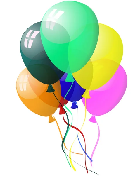 Globos — Vector de stock