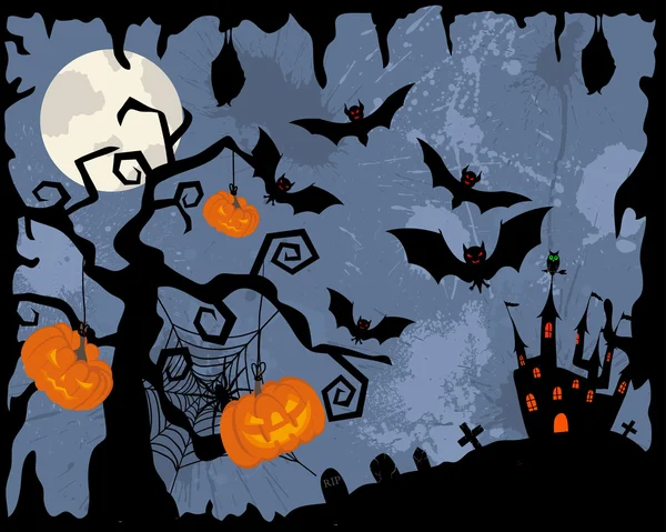 Gelukkige Halloween — Stockvector