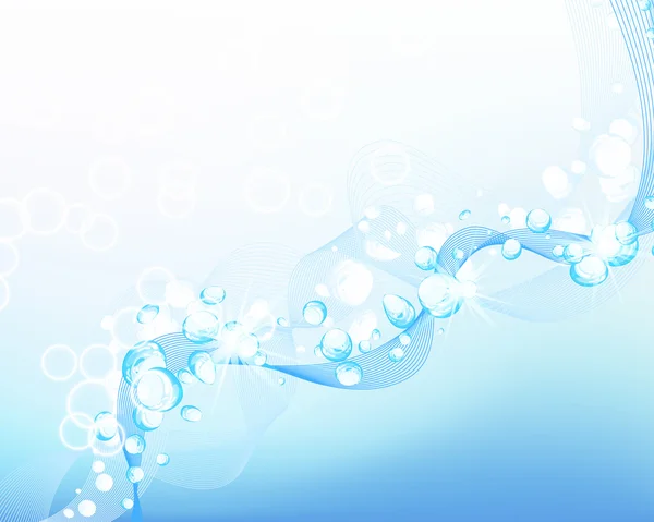Ondulation de l'eau fond — Image vectorielle
