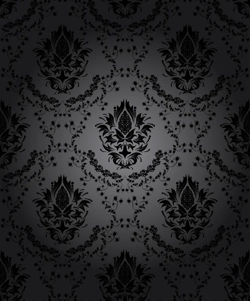 Damas motif sans couture — Image vectorielle