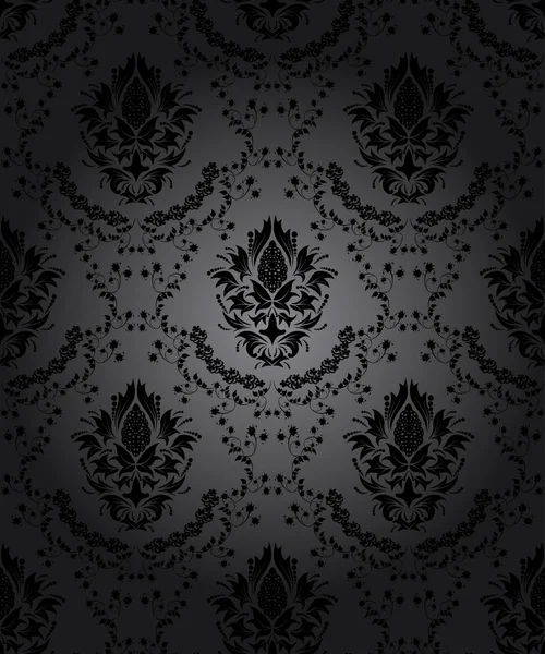 Damask seamless pattern — Stock Vector