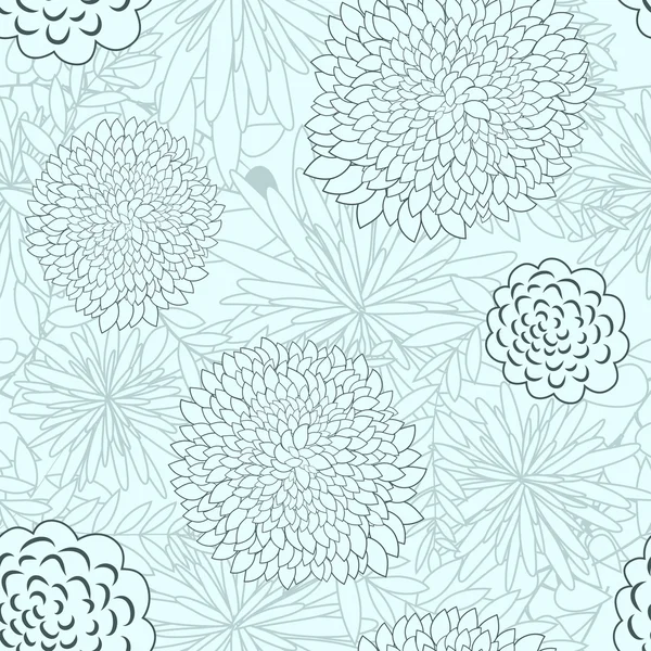 Seamless floral pattern — Stock Vector