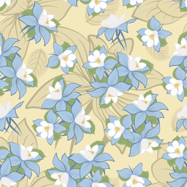 Kusursuz çiçek deseni