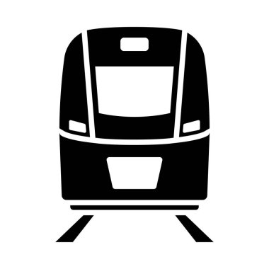 Simge Eğitimi. Siyah Şablon Tasarımı. Vektör İllüstrasyonu.