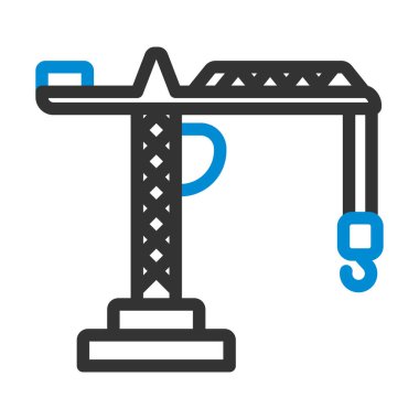 Turna ikonu. Renk Doldurma Tasarımı ile Düzenlenebilir Kalın Tasarım. Vektör İllüstrasyonu.