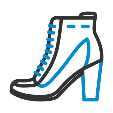 Ayak Tekmesi Simgesi. Renk Doldurma Tasarımı ile Düzenlenebilir Kalın Tasarım. Vektör İllüstrasyonu.