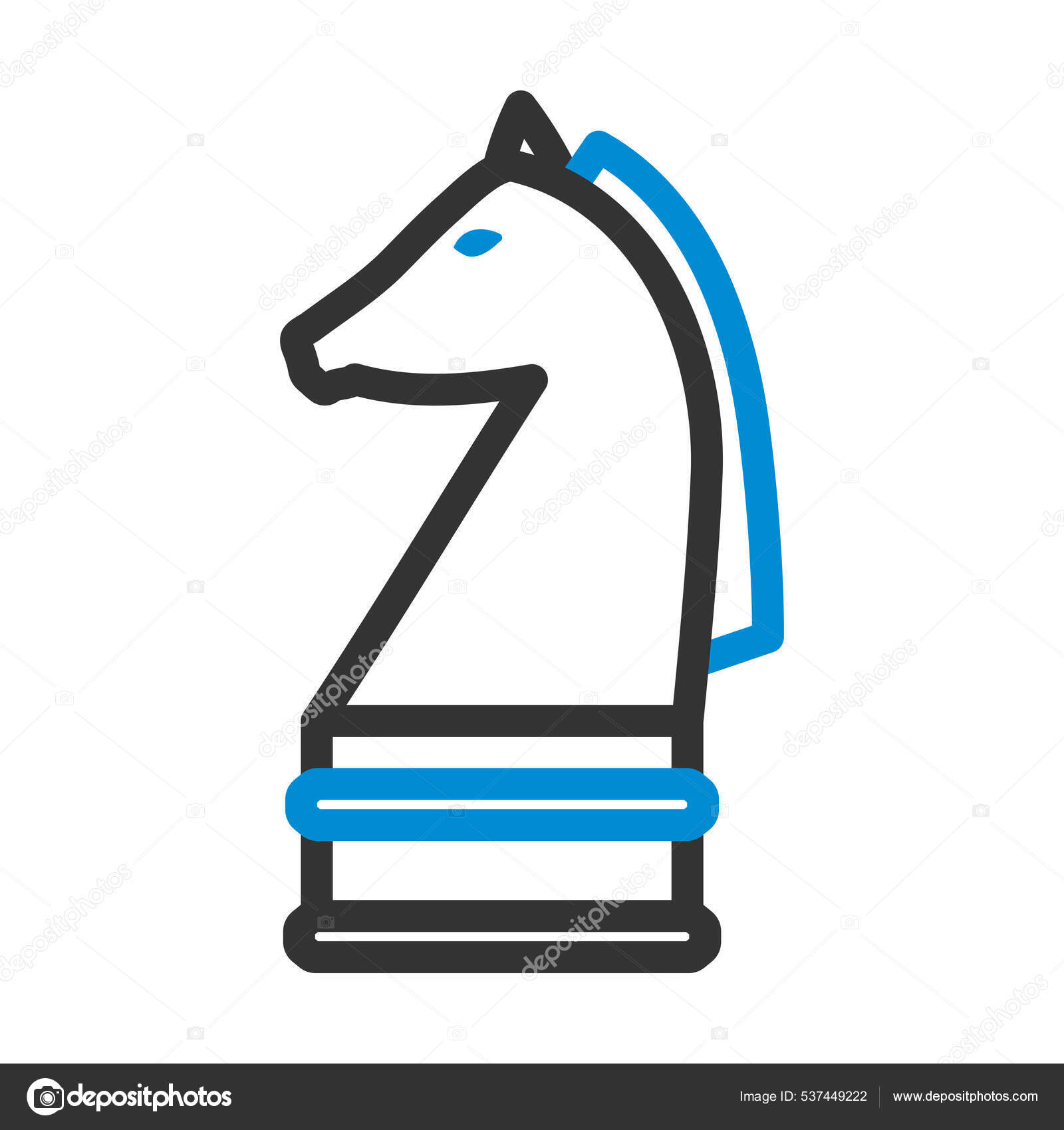 Cavalo de xadrez livre de direitos Vetores Clip Art ilustração  -vc018892-CoolCLIPS.com
