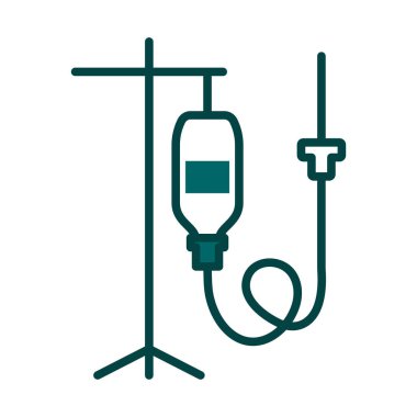 Sayaç Simgesini Bırak. Renk Doldurma Tasarımı ile Düzenlenebilir Kalın Tasarım. Vektör İllüstrasyonu.