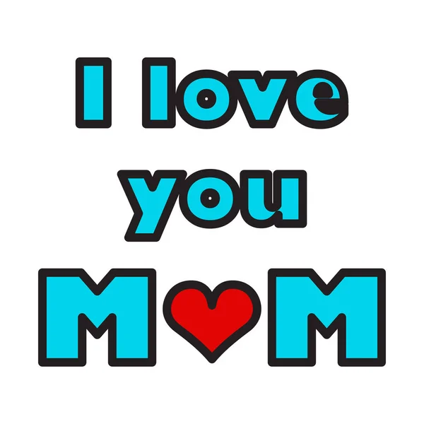 Mother Day Icon Editable Bold Outline Color Fill Design Vector — Διανυσματικό Αρχείο