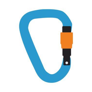 Dağcı Carabine Icon. Düz Renk Tasarımı. Vektör İllüstrasyonu.