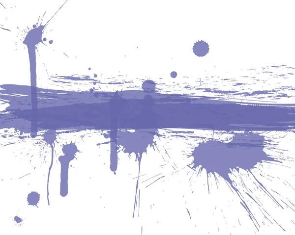 Diseño Grunge Abstracto Banner Grunge Violeta Color Very Peri Ilustración — Vector de stock