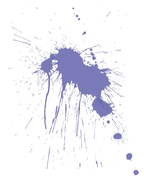 Abstrakt Grunge Design Violett Grunge Banner Mycket Peri Färg Vektorillustration — Stock vektor