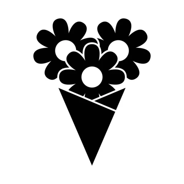 Ікона Дня Матері Дизайн Чорних Стендів Векторна Ілюстрація — стоковий вектор