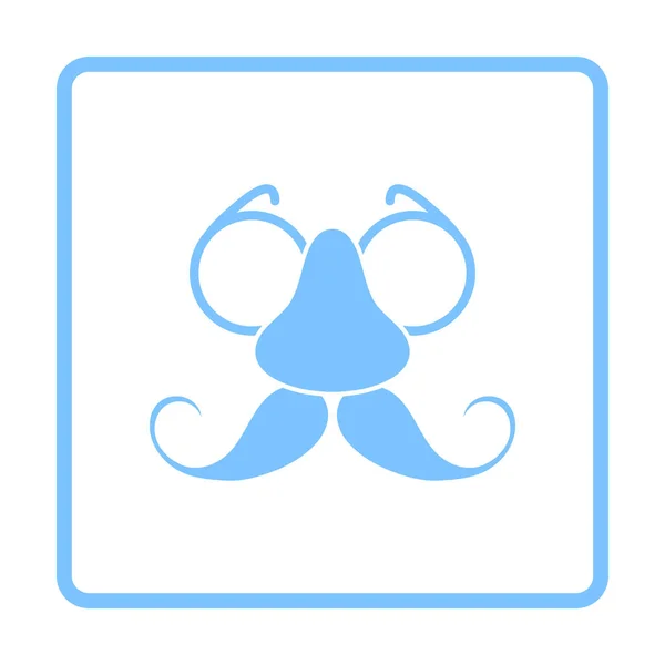 Икона Дня Дурака Синий Дизайн Векторная Миграция — стоковый вектор