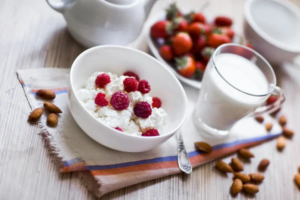 Heathy frukost — Stockfoto