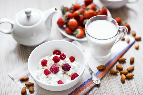 Heidefrühstück — Stockfoto