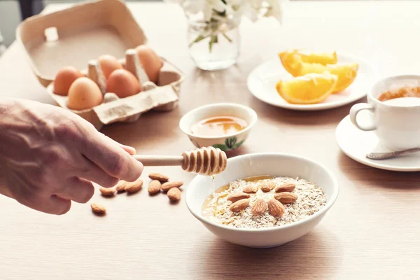 Desayuno fresco y saludable —  Fotos de Stock