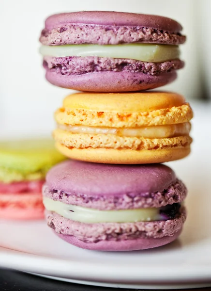 French macaroons. Dessert — Stock Photo, Image