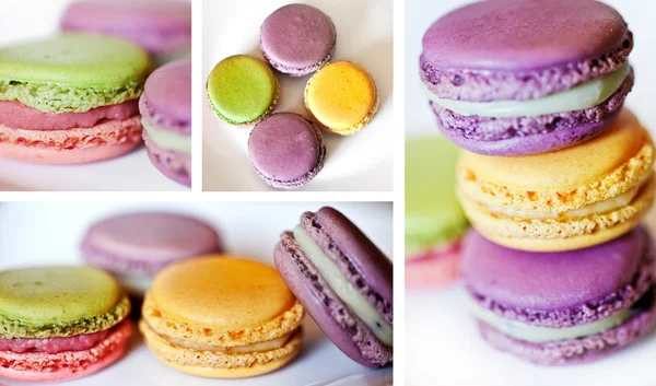 Macaroons franceses. Sobremesa — Fotografia de Stock