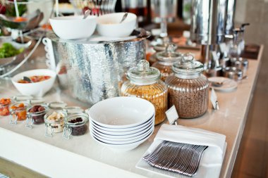 Desayuno seco en el surtid