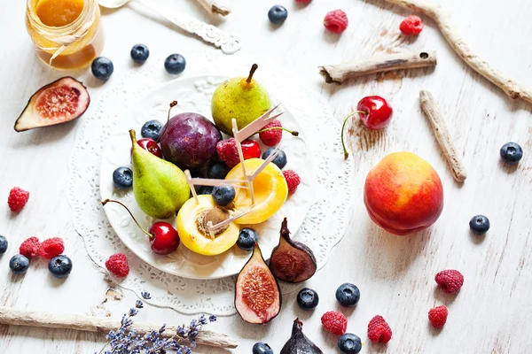 Multicolor fruits — Stock Photo, Image