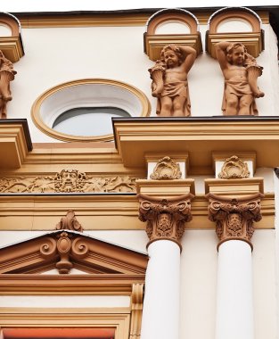 Moskova'da kısma. Rusya