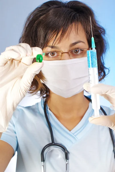 Médica feminina — Fotografia de Stock