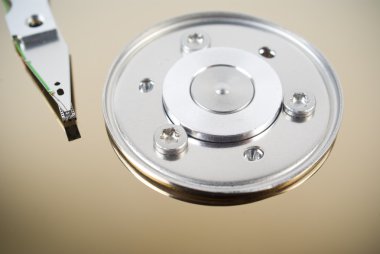 HDD arka plan makro yakın çekim