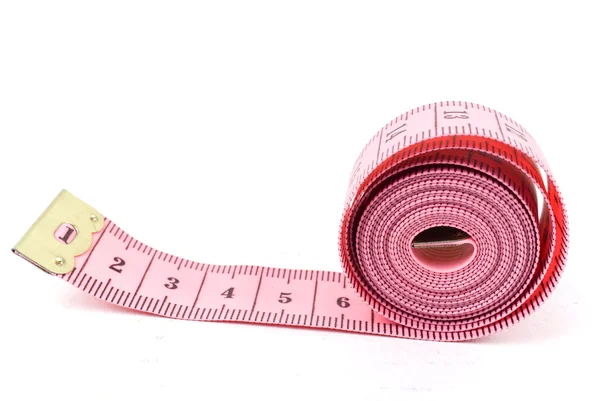 Measuring tape isolated on white background — Stock Photo, Image