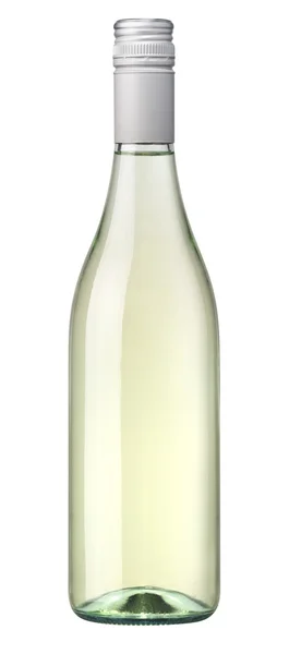 Botella de vino blanco —  Fotos de Stock