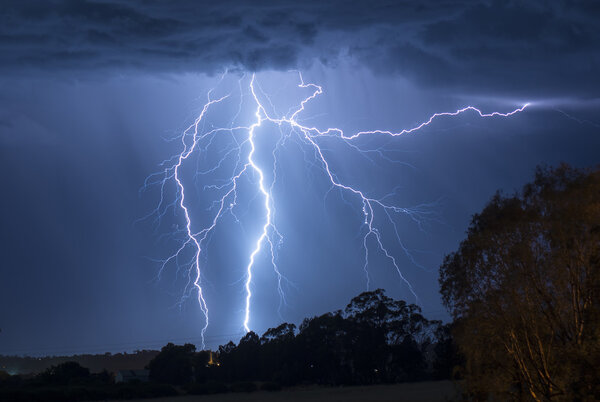 Lightening Storm in Australia