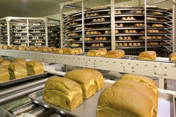 Impianto di produzione del pane — Foto Stock