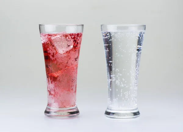 Two glass of drink — Stock Photo, Image