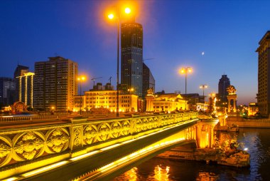 Modern bina tianjin City, Çin